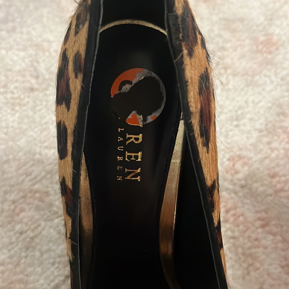 Calf hair Ralph Lauren heels - Picture 5 of 5